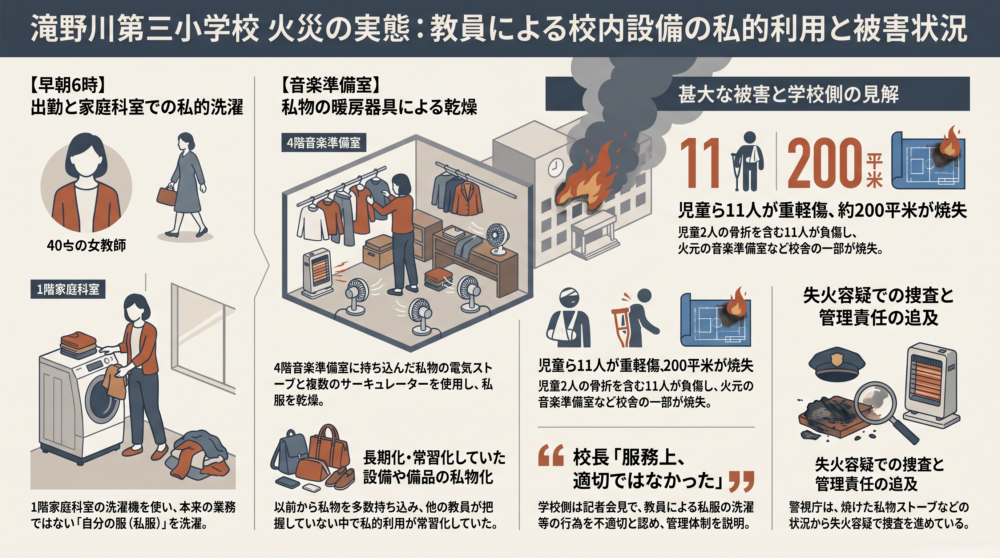 小学校火災の実態と被害